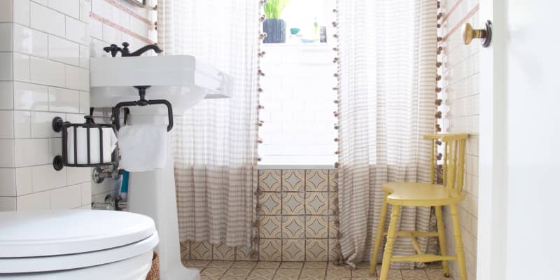2 piece 2025 shower curtain